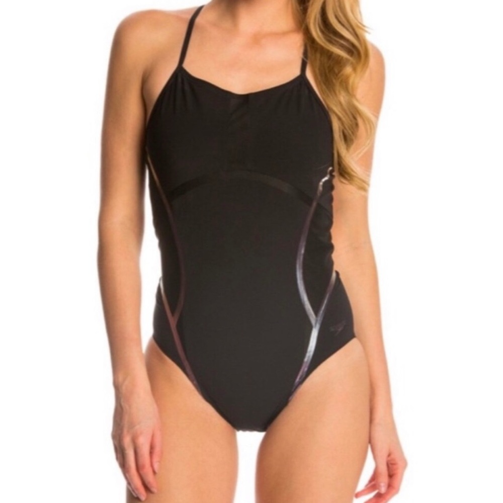 Speedo Power Plus LZR Fit Thin Strap Swimsuit